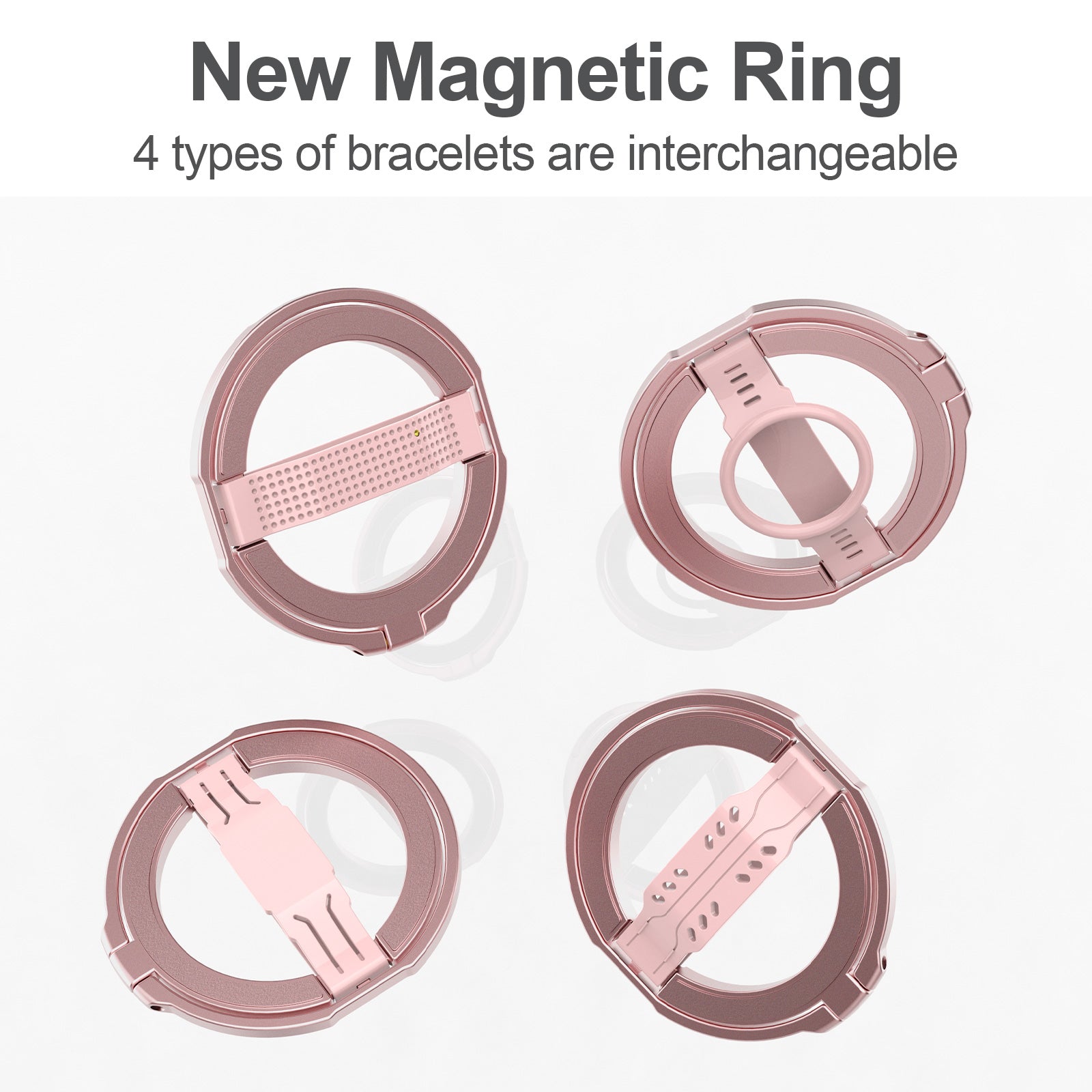 ZH-M04 Magnetic Kickstand Rotary Adjustable Phone Ring Holder Zinc Alloy Finger Grip ZH-M04 Magnetic Kickstand Rotary Adjustable Phone Ring Holder Zinc Alloy Finger Grip